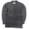 ONX01: Girls Dark Grey Long Knitted Cardigan (6-14 Years)
